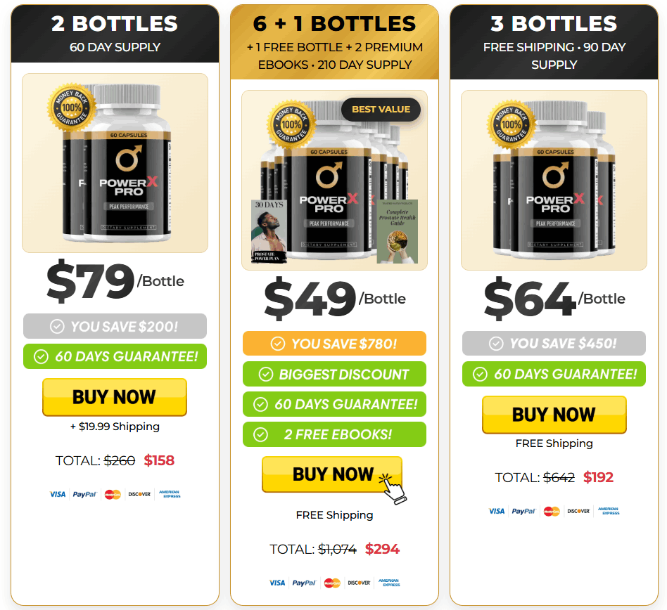 Powerx Pro Pricing