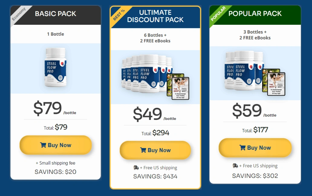Steel Flow Pro Pricing