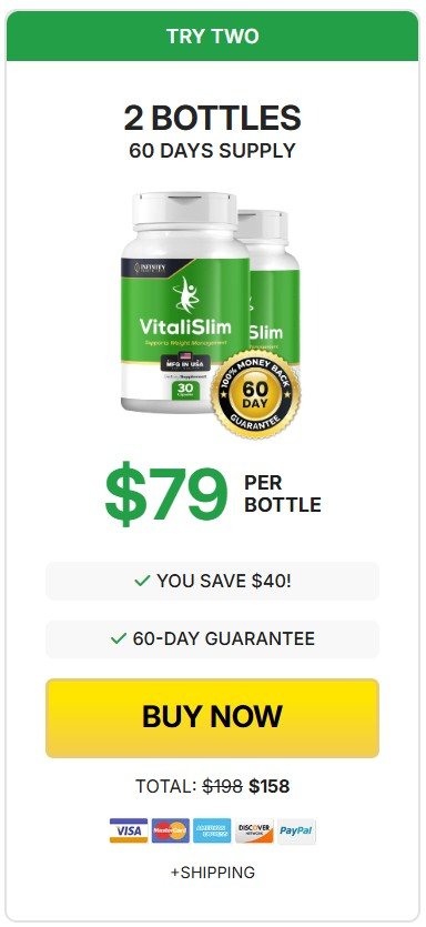 Vitalislim Pricing